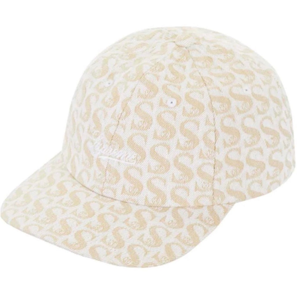 Supreme Monogram Denim Hat 'Tan'